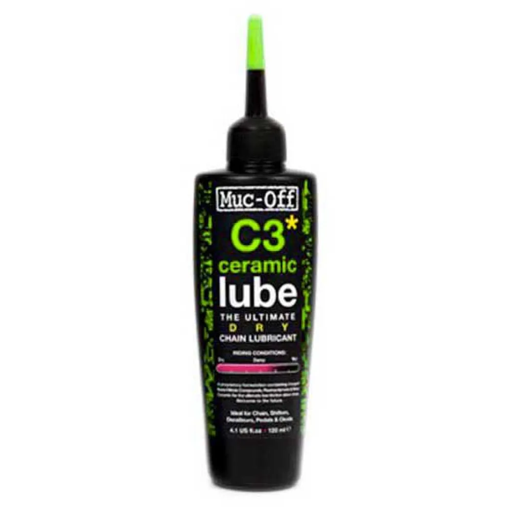 Muc-Off Lubricant C3 Ceramic Dry Weather 120ml 2 Muc-Off Lubricant C3 Ceramic Dry Weather 120ml