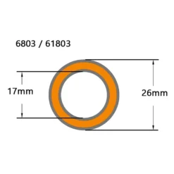 RRP Nº13 6803 2RS/61803 2RS Bushings Tool Bearings -Crank Wizard Sales rrp n 13 6803 2rs 61803 2rs bushings tool bearings 2